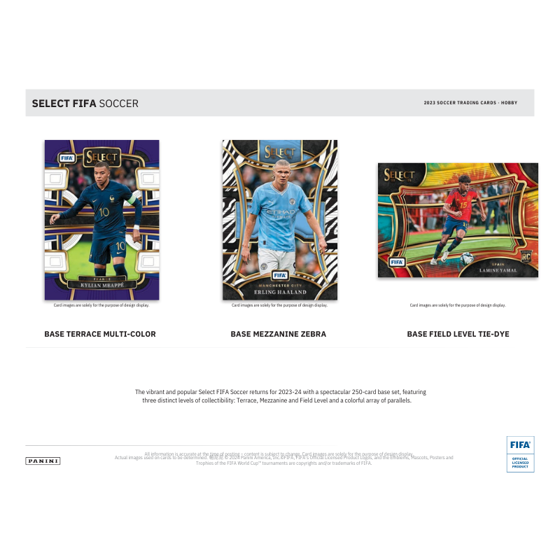 2023/24 Panini Select FIFA Soccer Hobby Box