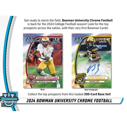 2024 Bowman University Chrome Football Breaker's Delight Case