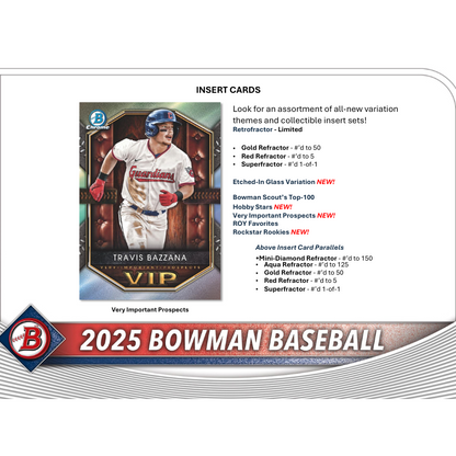 2025 Bowman Baseball Breaker's Delight Box