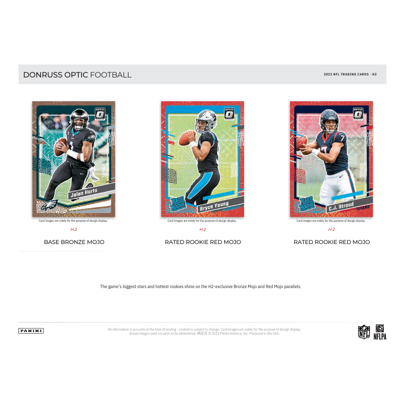 2023 Panini Donruss Optic Football H2 Hybrid Box