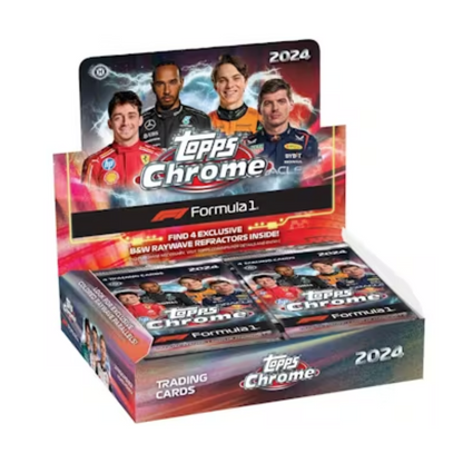 2024 Topps Chrome Formula 1 Qualifying Lap 20 Box Case