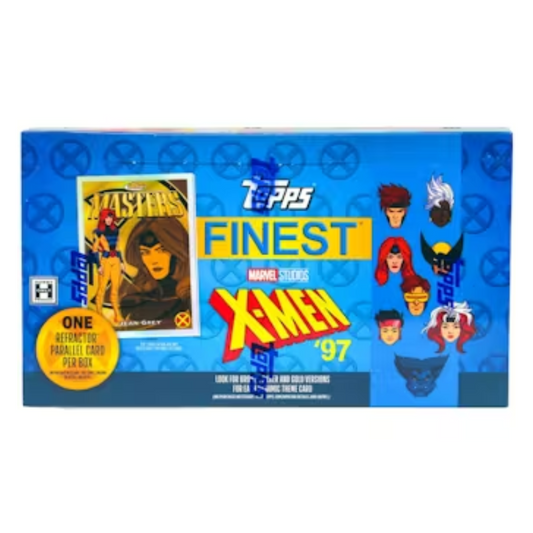 2025 Topps Finest X-Men 97 Hobby 8 Box Case