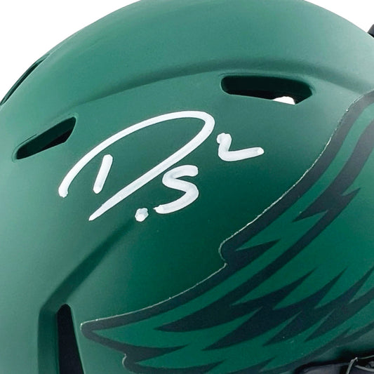 Darius Slay Signed Philadelphia Eagles Rave Mini Football Helmet (Beckett)