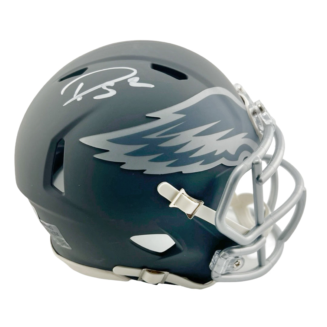 Darius Slay Signed Philadelphia Eagles Slate Alternate Speed Mini Football Helmet (Beckett)