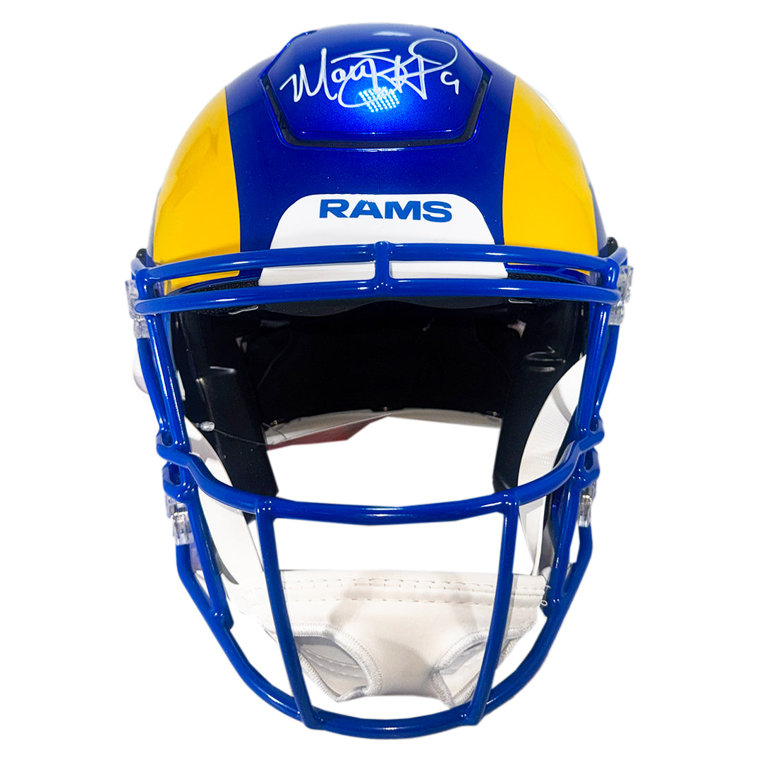 Matthew Stafford Signed Los Angeles Rams Authentic SpeedFlex Full-Size Football Helmet (Beckett)