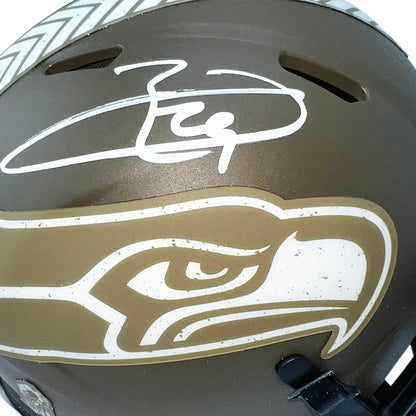 Earl Thomas Signed Seattle Seahawks Salute to Service Mini Football Helmet (Beckett)