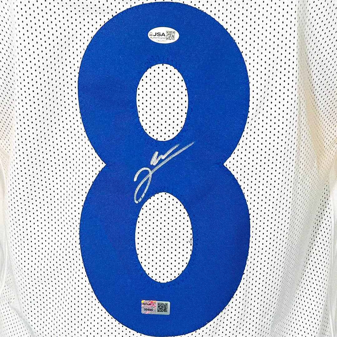 Jared Verse Signed Los Angeles White Football Jersey (JSA)